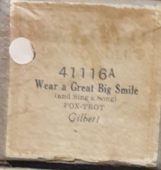 Wear a great big smile